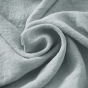 Parure Drap Housse 140 x 190 cm + 2 Taies 60x60 cm 100% Lin Français - Azur