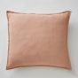 Parure Drap Housse 140 x 190 cm + 2 Taies 60x60 cm 100% Lin Français - Vieux Rose