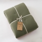 Édredon 180 x 240 cm - Double Gaze de Coton 125 gr/m² - Uni Gaïa Romarin