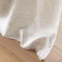 Rideau a oeillets 140 x 260 cm jacquard Teora Taupe