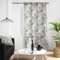 Rideau tamisant 140 x 260 cm polyester imprimé Cabana Naturel