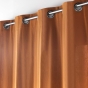 Rideau à œillets 135 x 260 cm – polycoton uni – Twily Camel