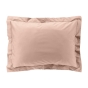 Taie d'oreiller vp 50 x 70 cm percale uni 78 fils percaline +p. bourdon Nude