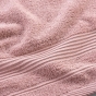 Serviette de toilette 50 x 90 cm eponge unie tendresse Bois De Rose