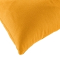 Coussin dehoussable 30 x 50 cm coton/polyester recycle grs twily Jaune