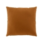 Coussin dehoussable 45 x 45 cm coton/polyester recycle twily Camel