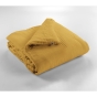 Édredon 180 x 240 cm - Double Gaze de Coton 125 gr/m² - Uni Gaïa Jaune Safran