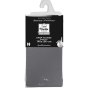 Lot de 2 Draps housse anthracite 140 x 190 cm en percale bonnet 30 cm