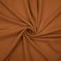 Housse de couette 240 x 220 cm microfibre unie lavée – LIAM Caramel – 2 taies incluses