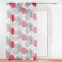 Voilage a oeillets 140 x 240 cm voile sablé imprimé Merlin