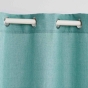 Rideau a oeillets 140 x 260 cm polyester + fils métallisés Zeline Sauge