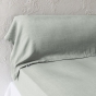 Taie de Traversin 43 x 185 cm - Lyocell Uni Lysandre Lychen - 147 g/m²