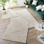 Tapis rectangle 120 x 170 cm shaggy uni tango Naturel