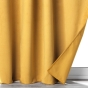 Lot de 2 Rideaux 100% occultant 135 x 260 cm en velours Velounight Jaune