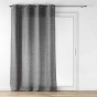 Voilage a oeillets 140 x 240 cm effet lainage Loulaine Noir