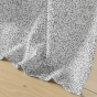 Voilage a oeillets 140 x 280 cm effet lainage Loulaine Gris