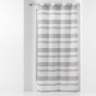 Voilage a oeillets 140 x 280 cm tissé bayadere Palerma Blanc