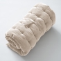 Matelas de sol 60 x 120 velours de coton césar pampa Naturel