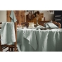 Nappe Rectangle 170 x 250 cm – Lin Lavé Français Luxe Soline – Eucalyptus