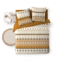 Housse de couette 240 x 220 cm coton 42 fils + 2 taies Xena