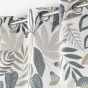 Rideau a oeillets grande hauteur 140 x 280 cm polyester iprimé Tilda Blanc