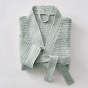 Peignoir Kimono Mixte L/XL – Gaze de Coton Gaïa Eucalyptus