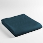 Drap plat 2 pers. 240 x 300 cm coton 57 fils Lina Bleu