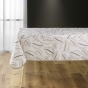 Nappe rectangle 150 x 240 cm polyester imprime Alma Naturel