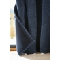 Lot de 2 rideaux petite hauteur 140 x 180 cm occultant doublé polaire Bjorn Bleu