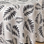 Nappe ronde (0) 180 cm polyester imprime alma Noir