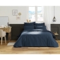 Housse de couette 100% coton luxe 57 fils 260 x 240 cm Agathe Bleu