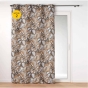 Lot de 2 Rideaux tamisant 140 x 260 cm polyester imprimé Cabana Camel