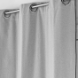 Rideau à oeillets 140 x 240 cm coton recyclé Mistraline Gris chiné