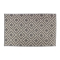 Tapis rectangle 50 x 80 cm bouclette losibi Gris