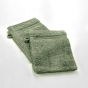 2 gants de toilette 15 x 21 cm eponge unie tendresse Fougere