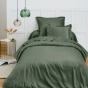 Drap Housse 90x190 cm 1 Place 100% Coton 57 Fils/cm² Bonnet 30 cm Romarin