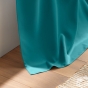 Rideau Occultant Grande Hauteur 135 x 280 cm – Uni Bleu – À Œillets