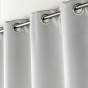 Rideau Occultant Grande Hauteur 135 x 280 cm – Uni perle – À Œillets