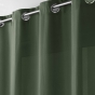 Rideau à œillets 140 x 260 cm en microfibre unie – Absolu Kaki