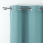 Rideau a oeillets 140 x 280 cm tisse uni meliane Bleu