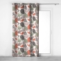 Rideau à œillets 140 x 240 cm – Coton imprimé BIANCA – Motif feuillage tendance