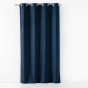 Rideau à Œillets 140 x 240 cm – Suédine Toucher Peau de Pêche – Sultane Marine