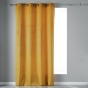Rideau a oeillets 140 x 280 cm velours uni velvetine Jaune