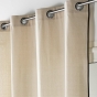 Rideau a oeillets 140 x 240 cm polycoton uni capria Sans