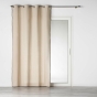 Rideau a oeillets 140 x 240 cm polycoton uni capria Sans