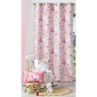 Rideau a oeillets 140 x 260 cm polyester imprime princesse licorne Rose