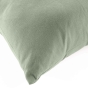 COUSSIN DEHOUSSABLE COMPRESSE 45 x 45 CM COTON/POLYESTER RECYCLE GRS TWILY SAUGE