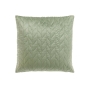 Housse de Coussin 40 x 40 cm – Velours Uni Daisy Sauge