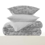 Pack Évasion Perle — Housse de couette 140 x 200 cm avec drap housse 90 x 190 cm et 2 taies