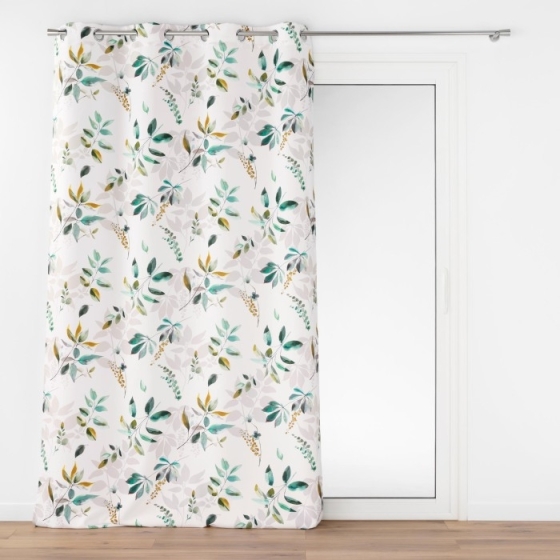 Rideau a oeillets 140 x 260 cm polyester imprime dilaris Sans